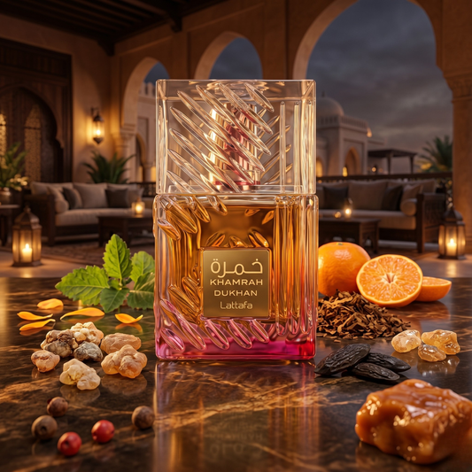 Lattafa Khamrah Dukhan Woda Perfumowana - Odlewka Perfum