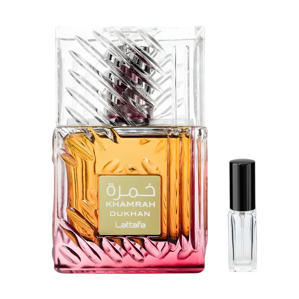 lattafa khamrah dukhan woda perfumowana 1 ml     odlewka