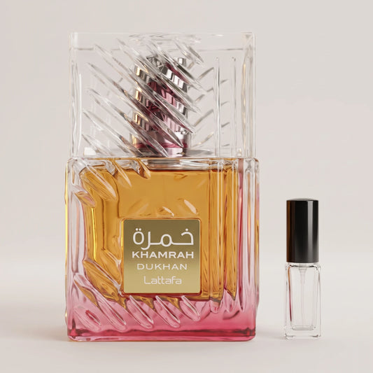 Lattafa Khamrah Dukhan Woda Perfumowana - Odlewka Perfum